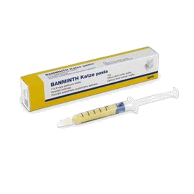 BANMINTH Katze 115.3 mg/g, perorální pasta