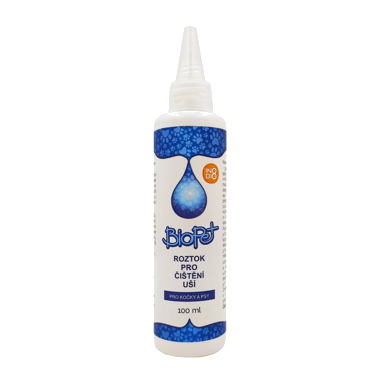 BioPet roztok pro čištění uší